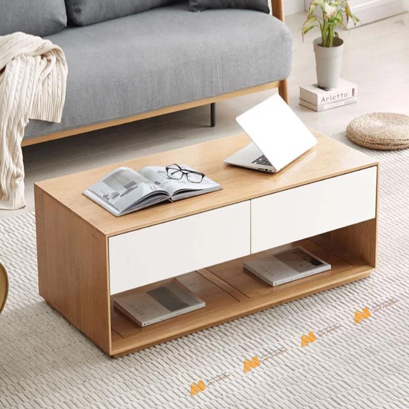 Made in VN - Bàn sofa hiện dại kiểu dáng đẹp - gỗ mdf 17mm công ty Mộc Phát độ bền trên 30 năm AN079