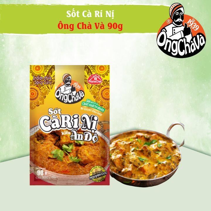 Sốt Cà Ri Nị Kiểu Ấn Độ Ông Chà Và 90g (Indian Style Spicy Curry)