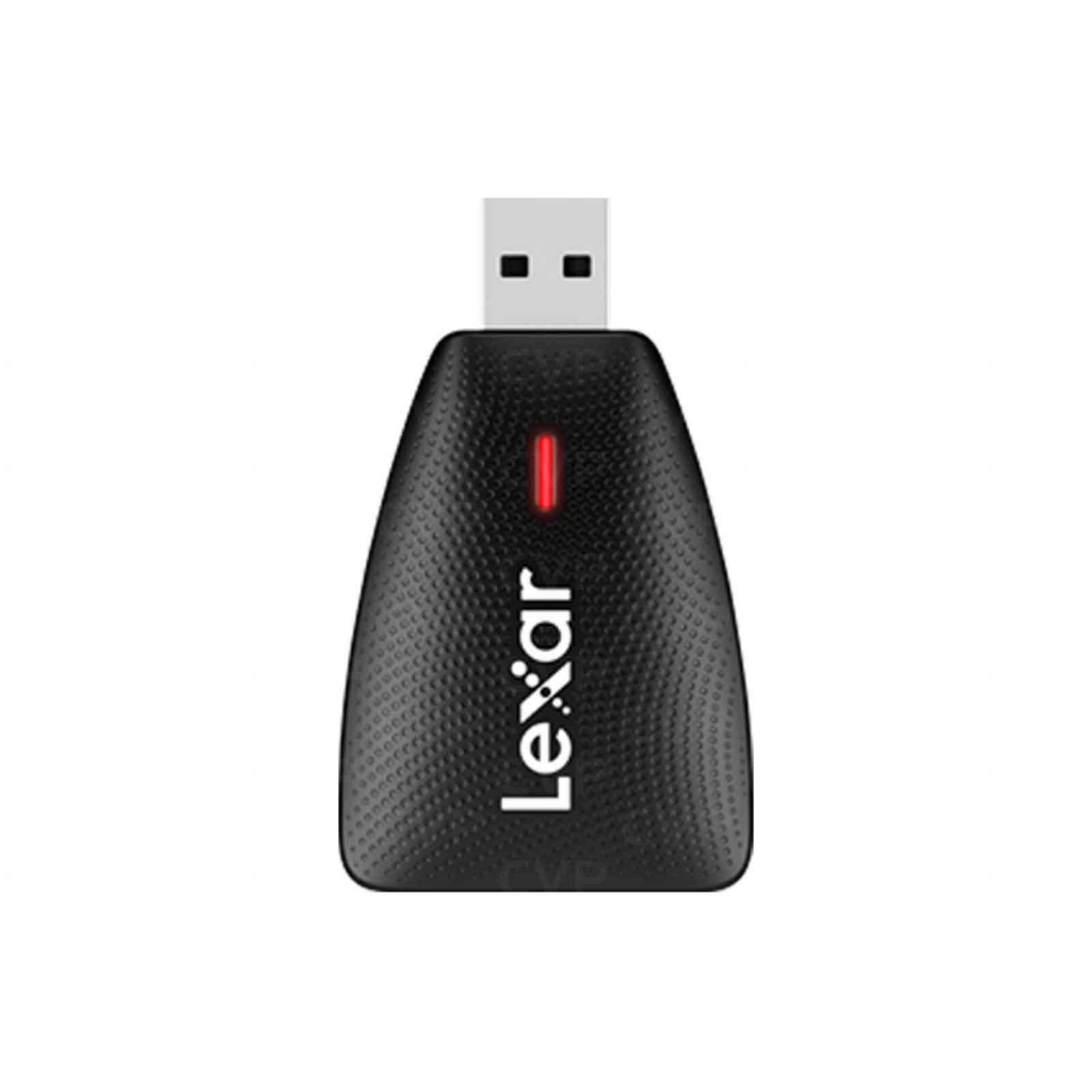 Đầu đọc thẻ 2 trong 1 USB 3.1 Lexar LRW450UB, tương thích thẻ SD/ microSD, tốc độ đọc lên đến 312Mb/s - Hàng chính hãng, Bảo hành 2 năm