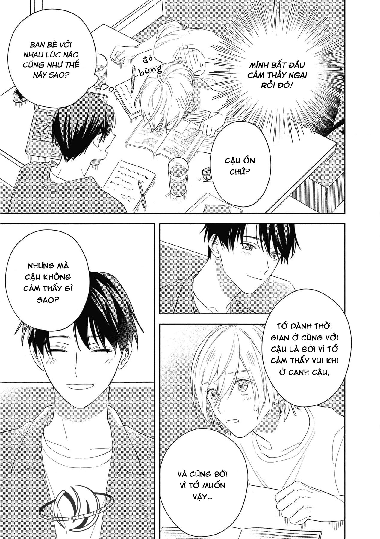 tình yêu chớm nở giữa đôi ta chapter 3 5