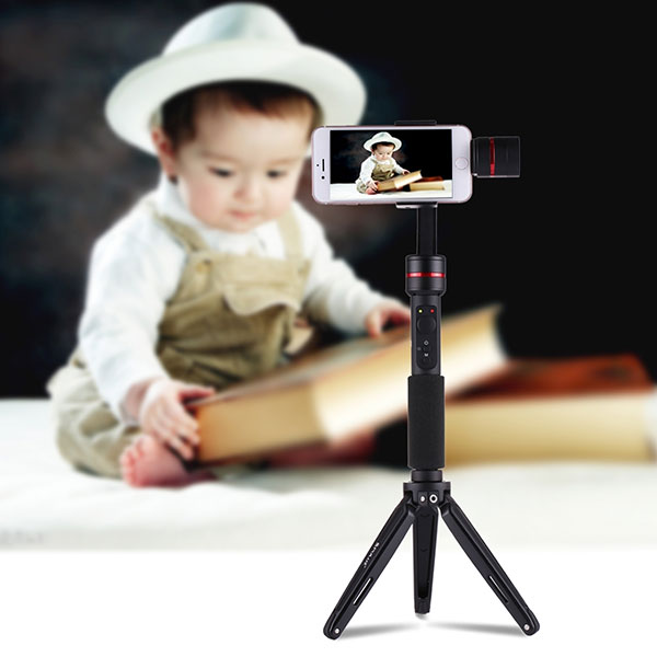 Tripod mini gắn máy ảnh – Gimbal - Gậy tự sướng Puluz - Hàng Nhập Khẩu