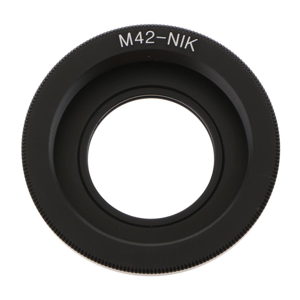 M42 Lens to AI F Adapter with Glass Focus