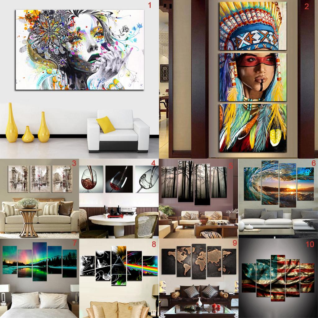 Modern Canvas Prints Artwork Painting Picture Wall Art Decor