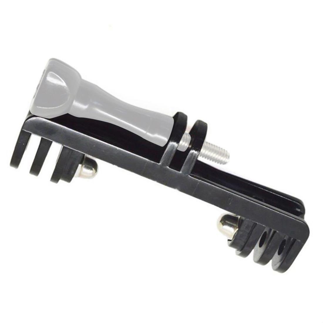 Khung chân đèn flash kép bằng nhựa Chân máy gắn kết Base For GoPro Hero 10 9 8 7 6 Máy ảnh hành động Eken cho người giữ đèn LED dưới nước