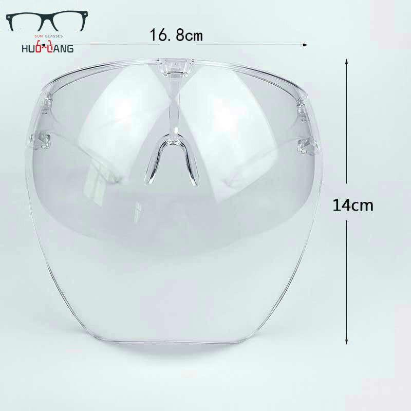 Kính chống giọt bắn phòng dịch Face Shield cỡ người lớn, Kính nhựa trong suốt cao cấp