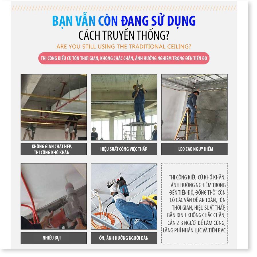 Máy bắn đinh Trần trên cao