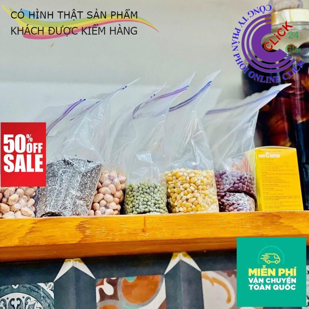 Combo 3 Hộp Túi Zip Đựng Thực Phẩm Đủ 3 Size - Hàng Cao Cấp