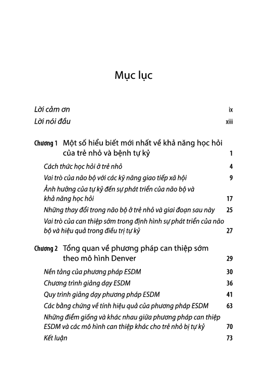 MÔ HÌNH CAN THIỆP SỚM DENVER CHO TRẺ TỰ KỶ - Thúc Đẩy Kỹ Năng Ngôn Ngữ, Học Tập Và Tương Tác