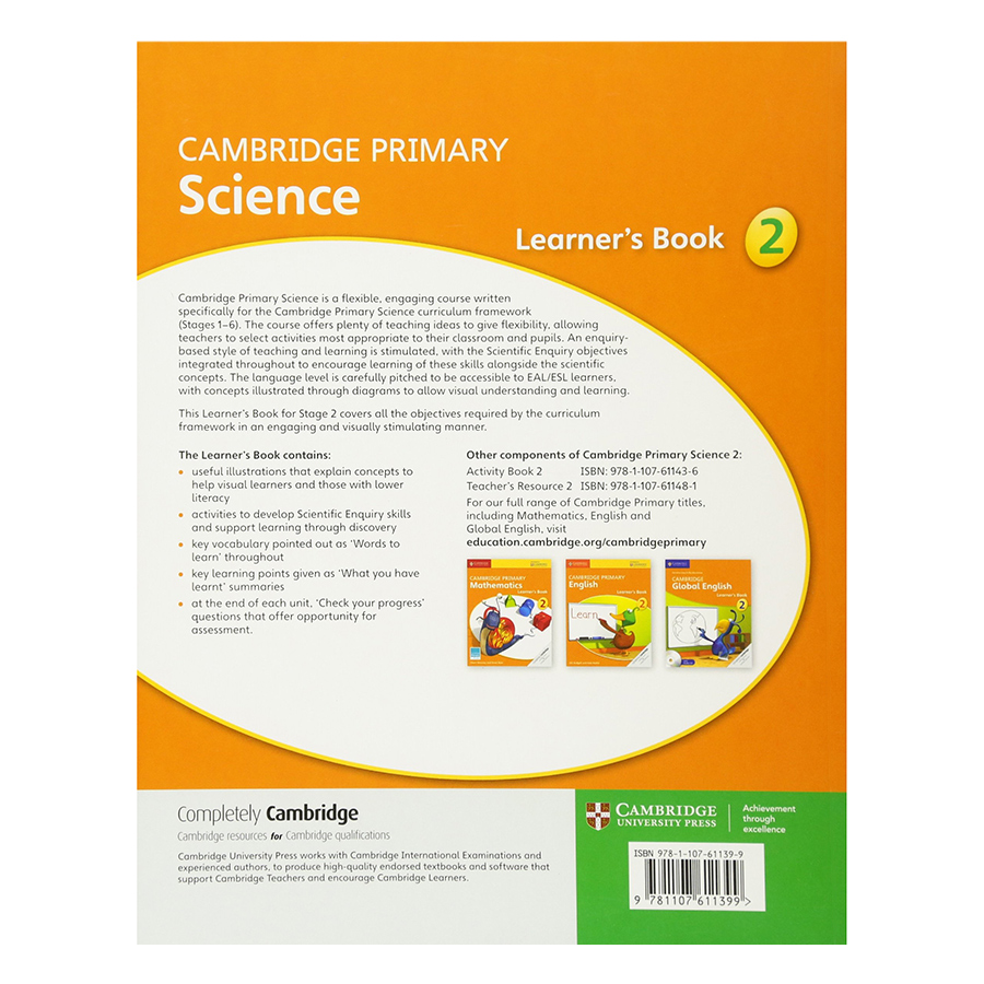 Cambridge Primary Science 2: Learner Book