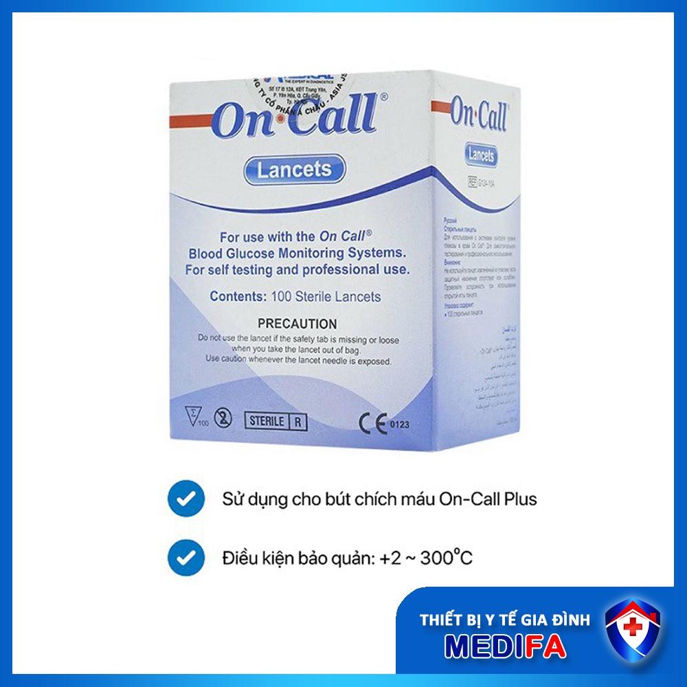 Kim chích máu tiểu đường Acon dùng cho các dòng máy On Call