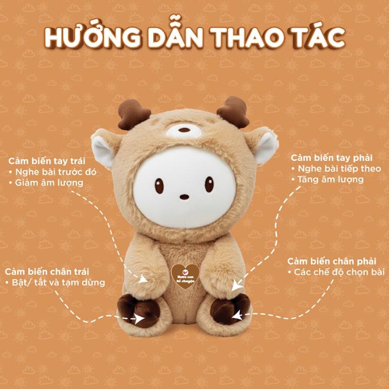 Hươu Con Kể Chuyện - Món Quà Trí Tuệ Cho Bé