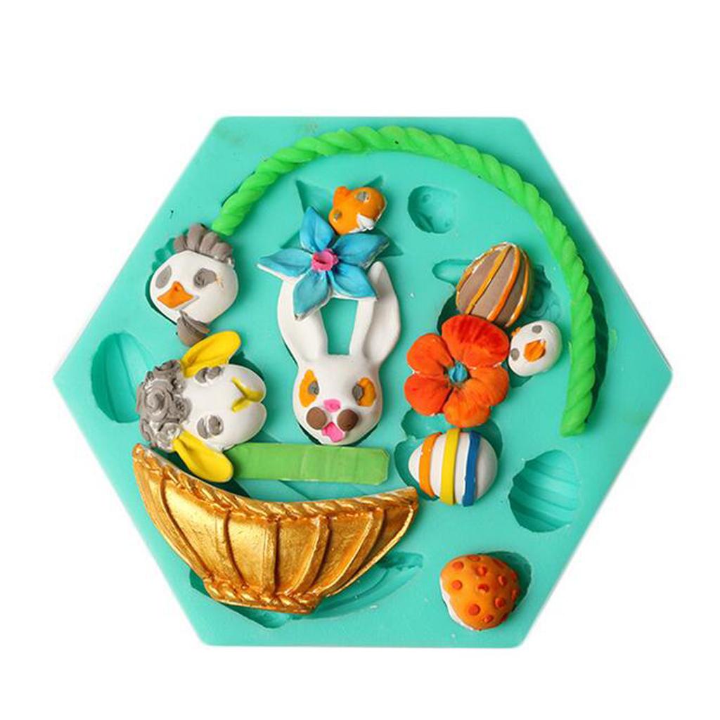 Rabbit DIY Silicone Cake Mold Cake Decor Fondant Chocolate Mould