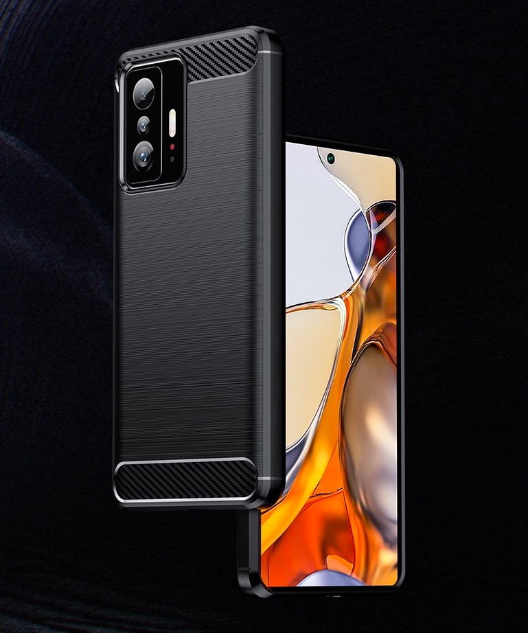 Ốp lưng chống sốc Vân Sợi Carbon cho Xiaomi 11T/11T Pro - Hàng nhập khẩu