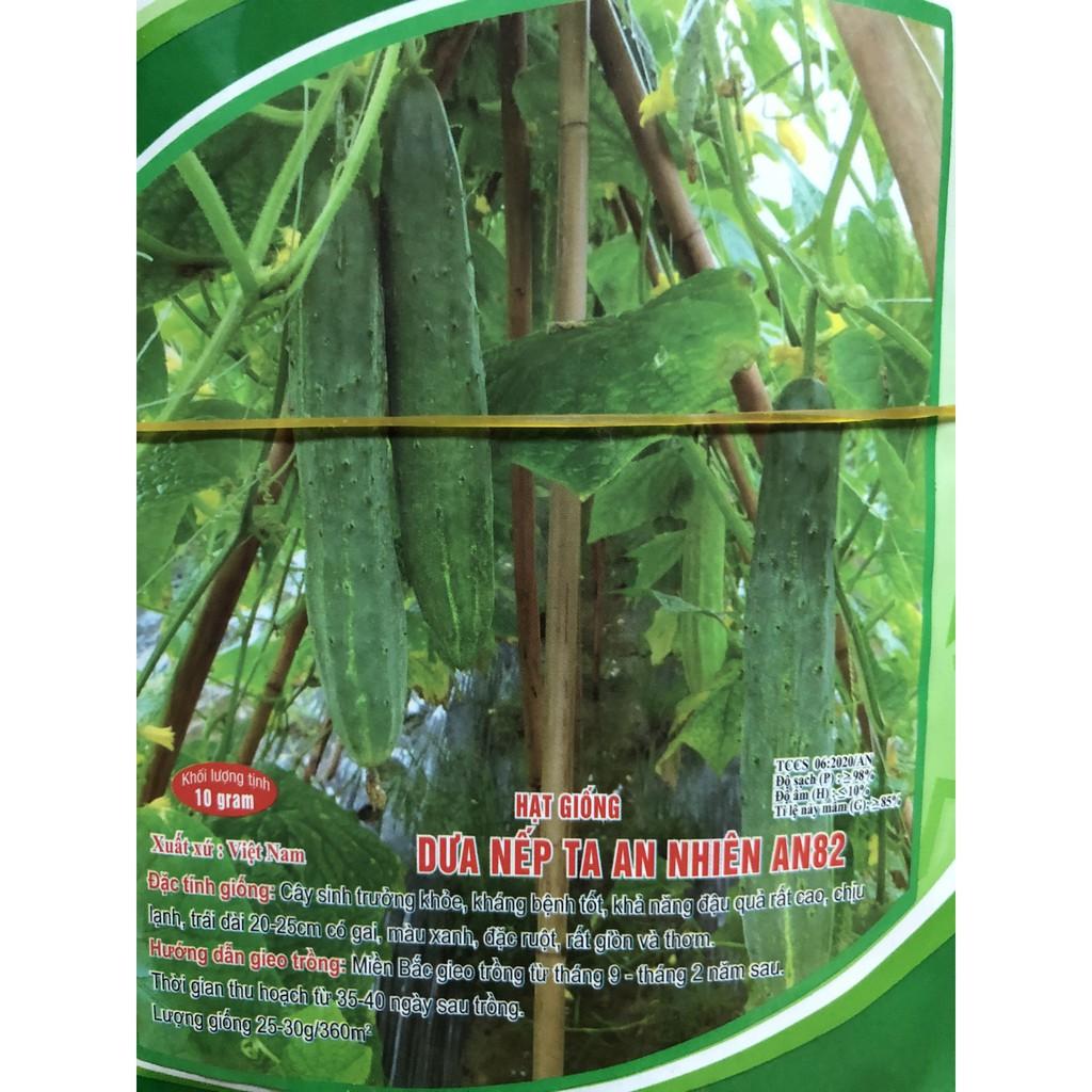 Hạt Giống Dưa Chuột Nếp Ta An Nhiên AN82- Gói 10g - Hạt Giống Dưa Chuột Nếp Ta Cao Sản