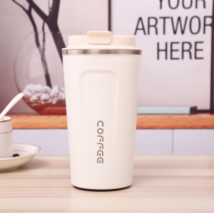 Ly cốc giữ nhiệt coffee lõi inox 304 bền đẹp pha cà phê giữ nhiệt đến 8h chống tràn trà cafe - K1285