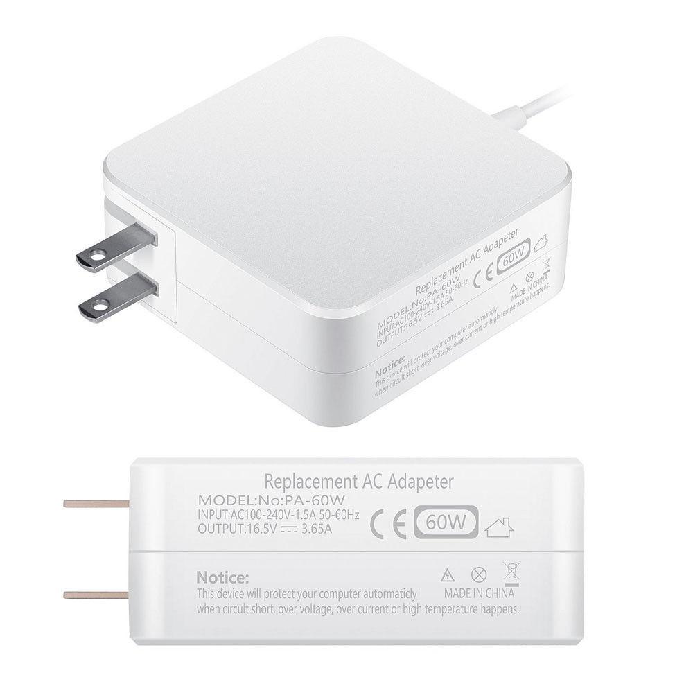 Sạc Dùng Cho Laptop Macbook 60W MagSafe1 A1181, A1184, A1185, A1278, A1280, A1330, A1342, A1344 ( chân chữ L )