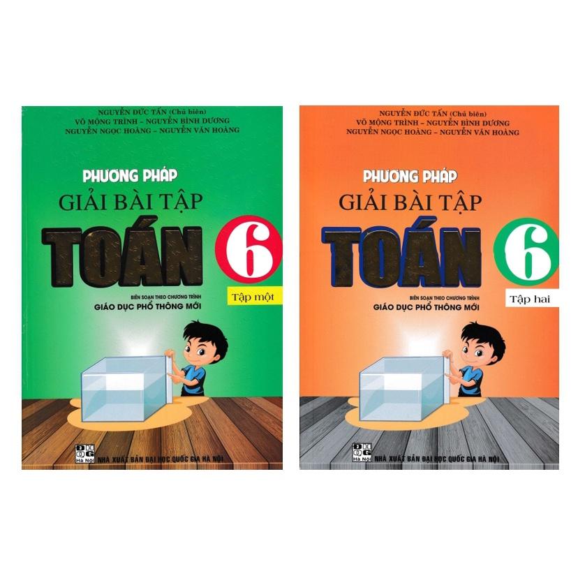 Sách - Combo Phương Pháp Giải Bài Tập Toán 6 - Tập 1 Và Tập 2