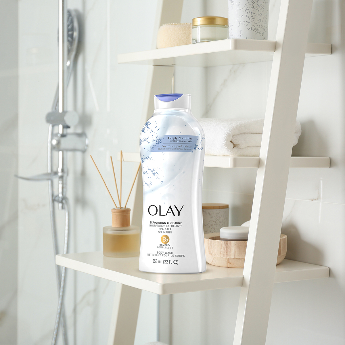 Combo 2 Sữa Tắm Dưỡng Ẩm OLAY Body Wash 650ml x2 Nhập Khẩu Mỹ Nhiều Mùi Hương