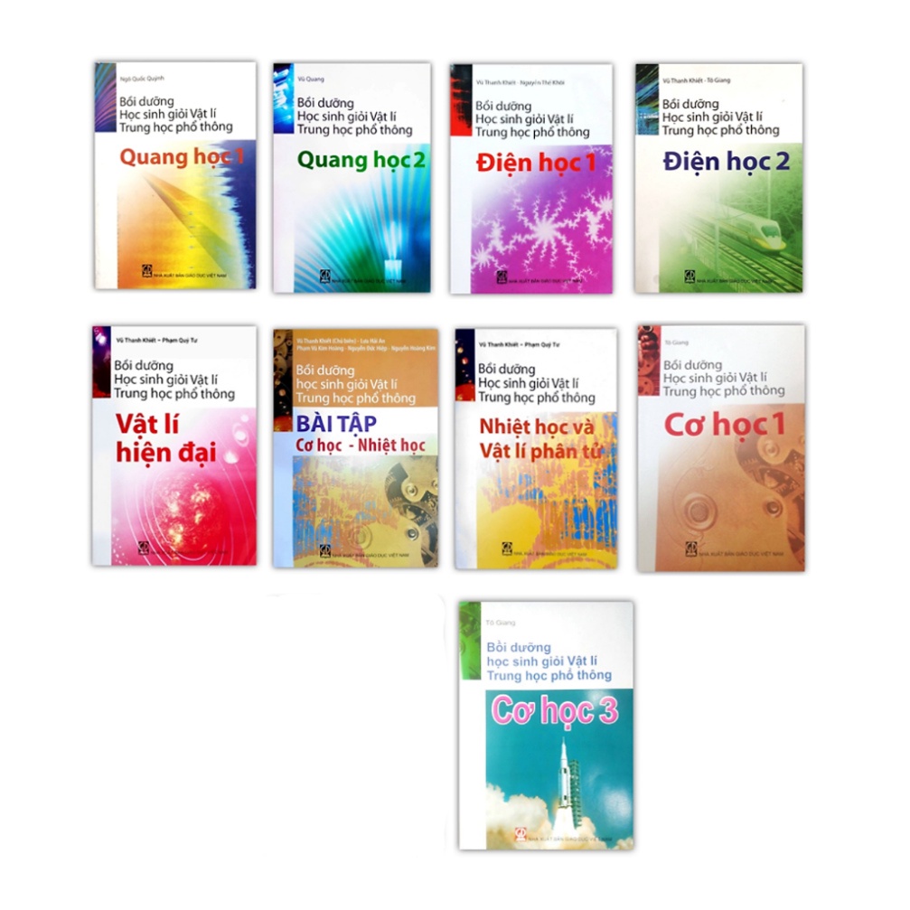 Sách - Combo Bồi Dưỡng Học Sinh Giỏi Vật Lí THPT - - KL