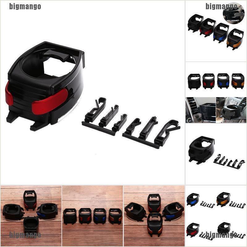Kẹp giữ bình nước gắn lỗ thông hơi máy điều hòa trên xe ô tô thông minh 2 trong 1