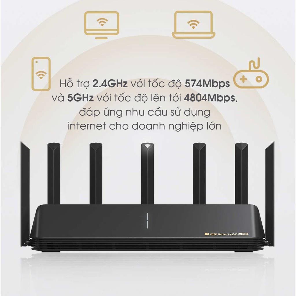 Router Wifi 6AIoT AX6000 7 Ăng ten chuẩn WIFI 6 Enhanced