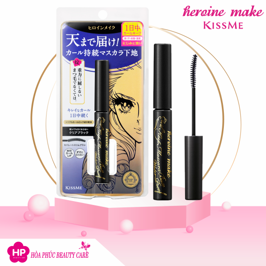 Mascara Lót Nền Kissme Không Lem Vuốt Cong Và Làm Dài Rậm Mi ( Màu Đen 4.5g )