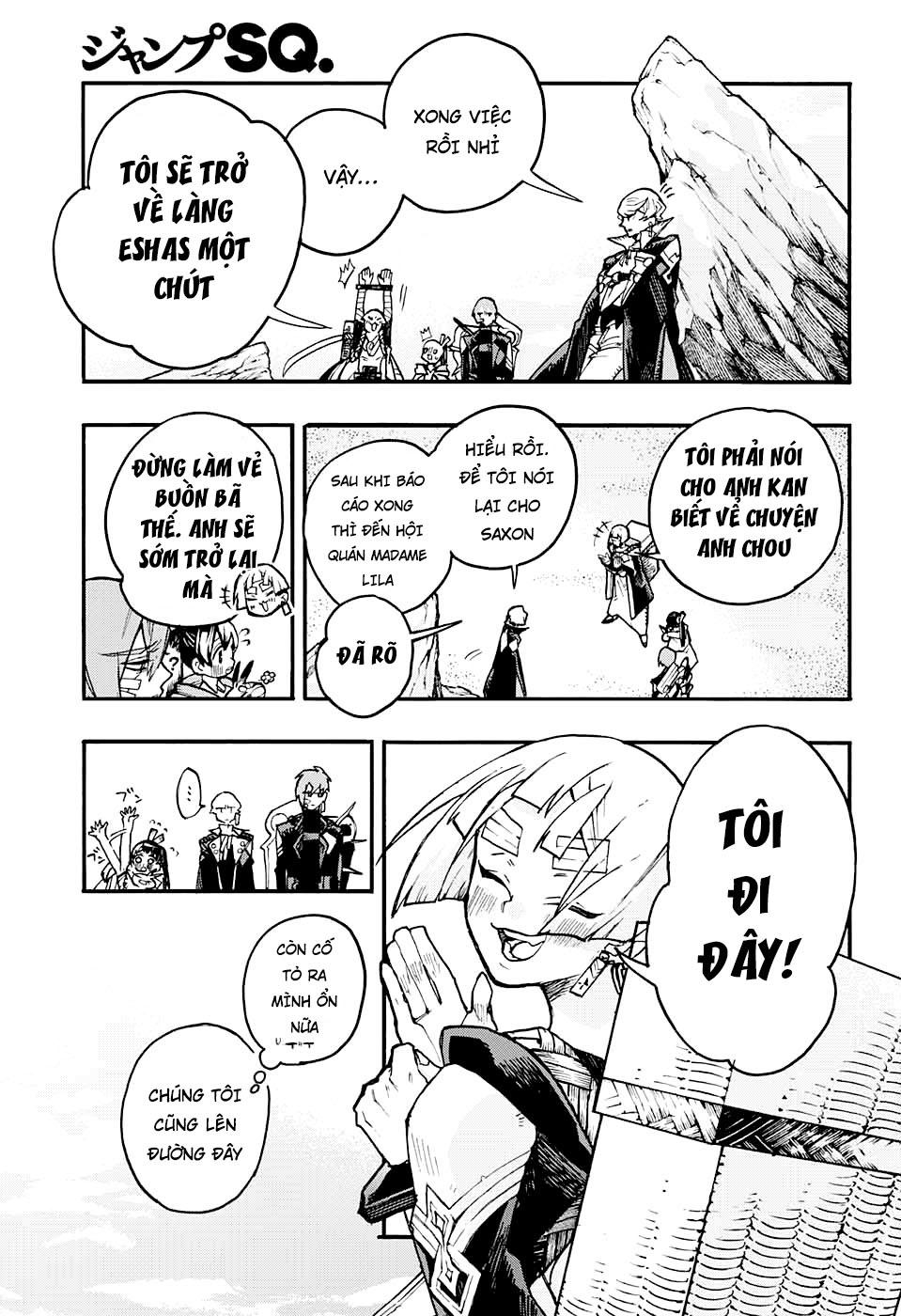 những bức họa quái dị của phù thủy chapter 15.1 11