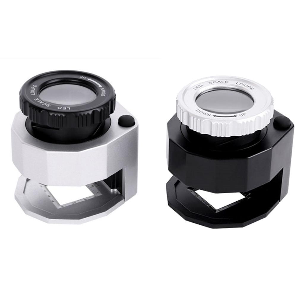 LED Light  Loupes  Currency  30x Magnification