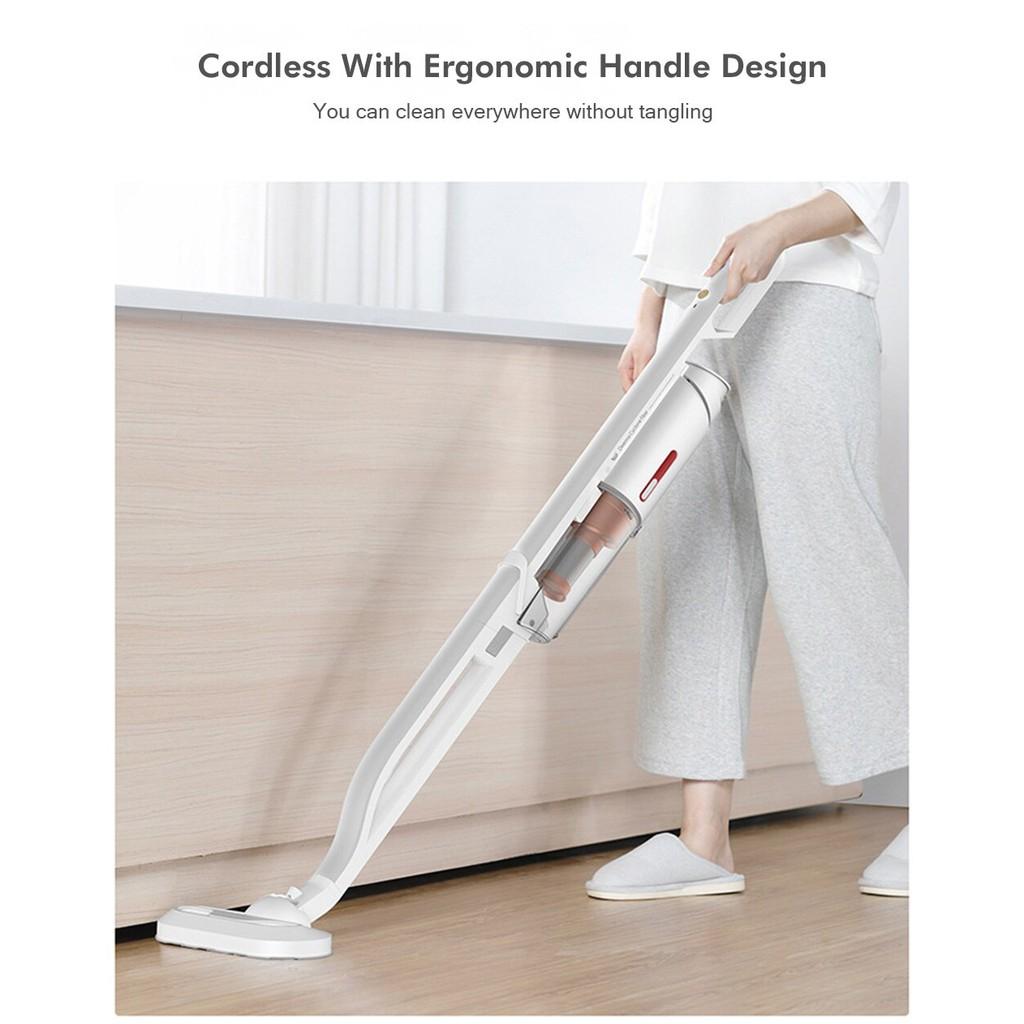 Máy hút bụi cầm tay không dây Deerma handheld wireless vacuum cleaner hàng nhập khẩu - VC10