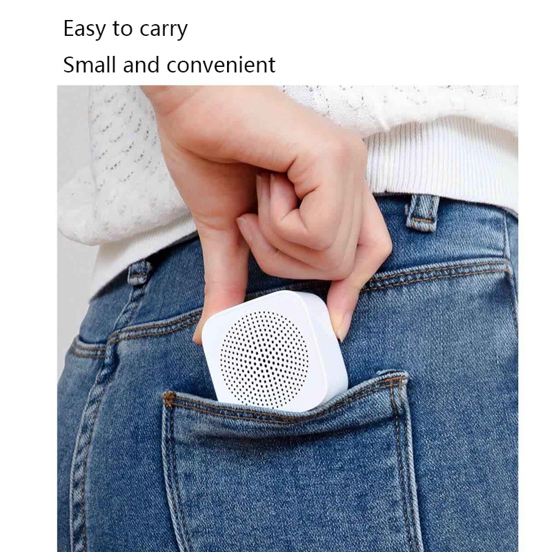 Loa bluetooth mini, loa không dây bluetooth, Loa di động Xiaomi bỏ túi âm thanh sống động, pin lâu