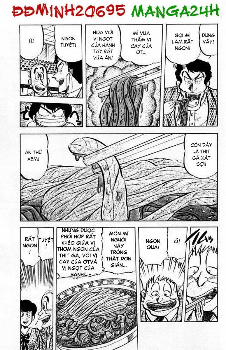 mister ajikko (siêu đầu bếp tí hon) chapter 48 11