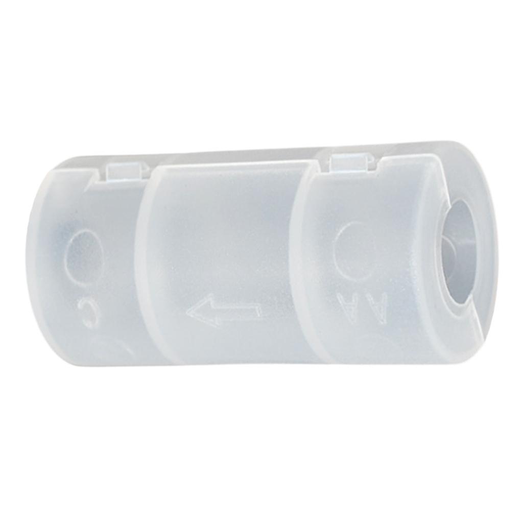 2-7pack 1 Packs Battery AA to Adapter Converter Holder Switcher