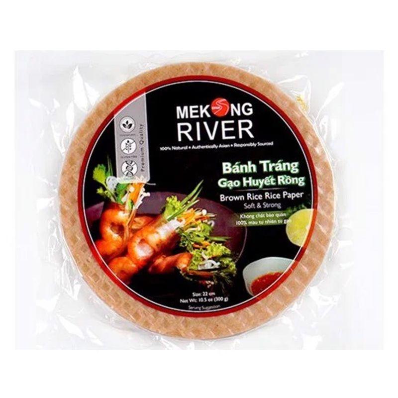 Bánh Tráng Gạo Huyết Rồng Mekong River 22cm 300G – 8936193300295