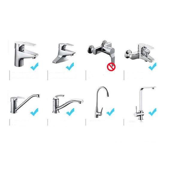 ĐẦU VÒI NƯỚC TĂNG ÁP XOAY 360 3 CHẾ ĐỘ XẢ NƯỚC