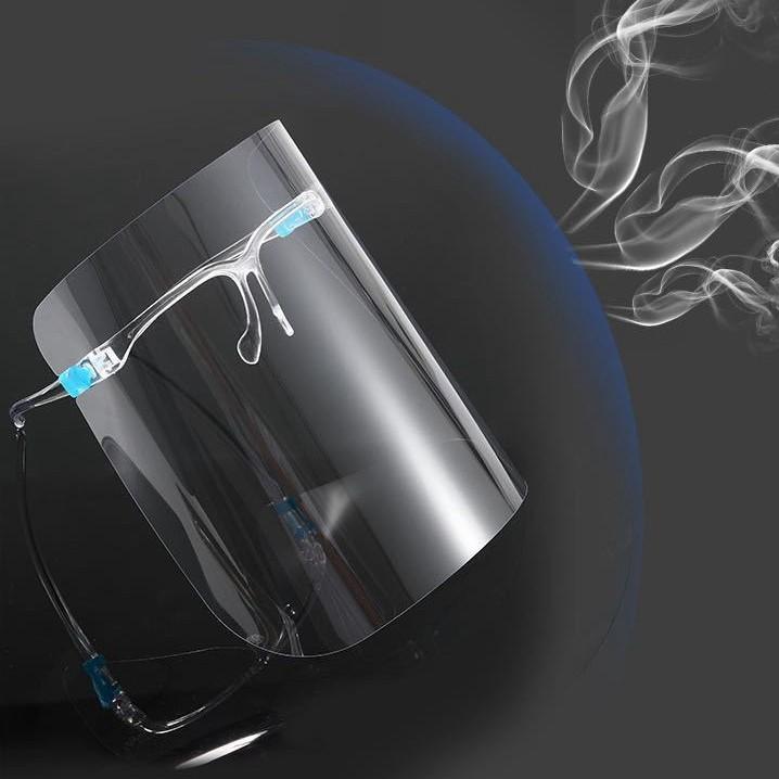 Bảo vệ toàn khuôn mặt Màn che full mặt, tránh bắn dầu ăn Splash Shield không đọng sương