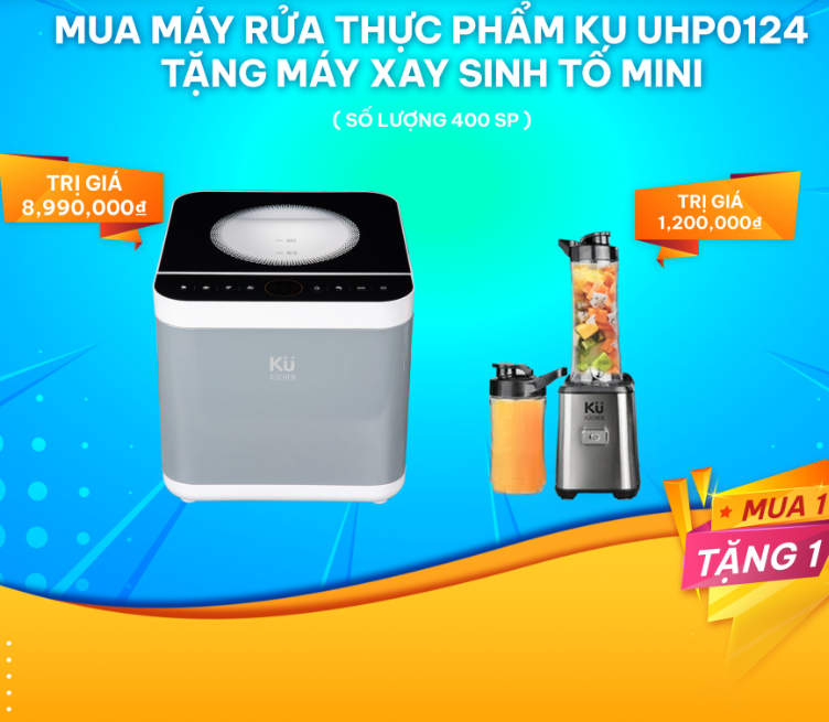 Máy rửa thực phẩm KUCHEN UHP0124 - Hàng Chính Hãng