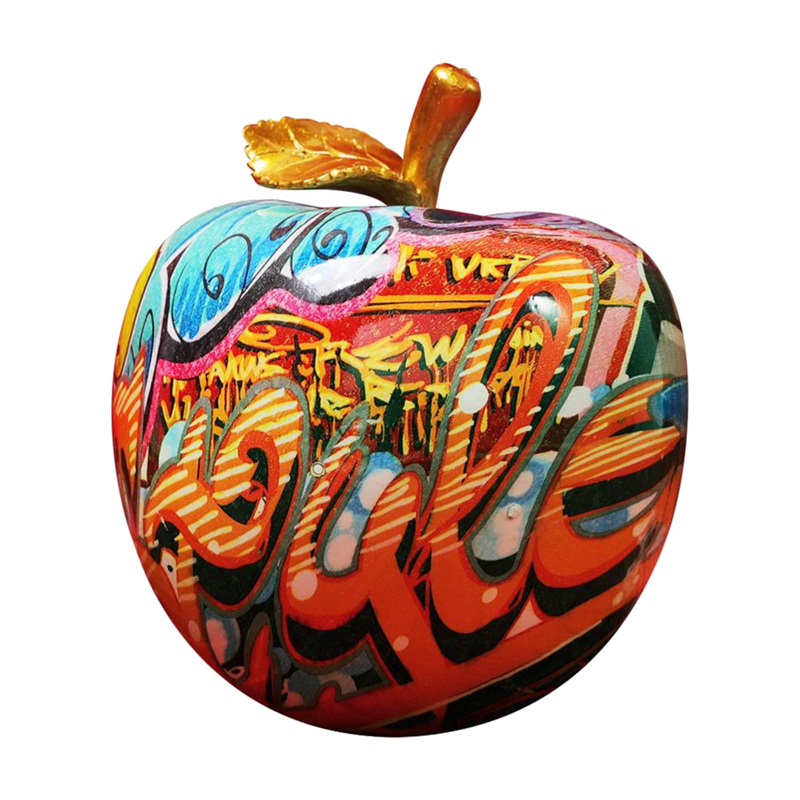 Colorful Figurine Resin Craft Fruits Statue Sculpture