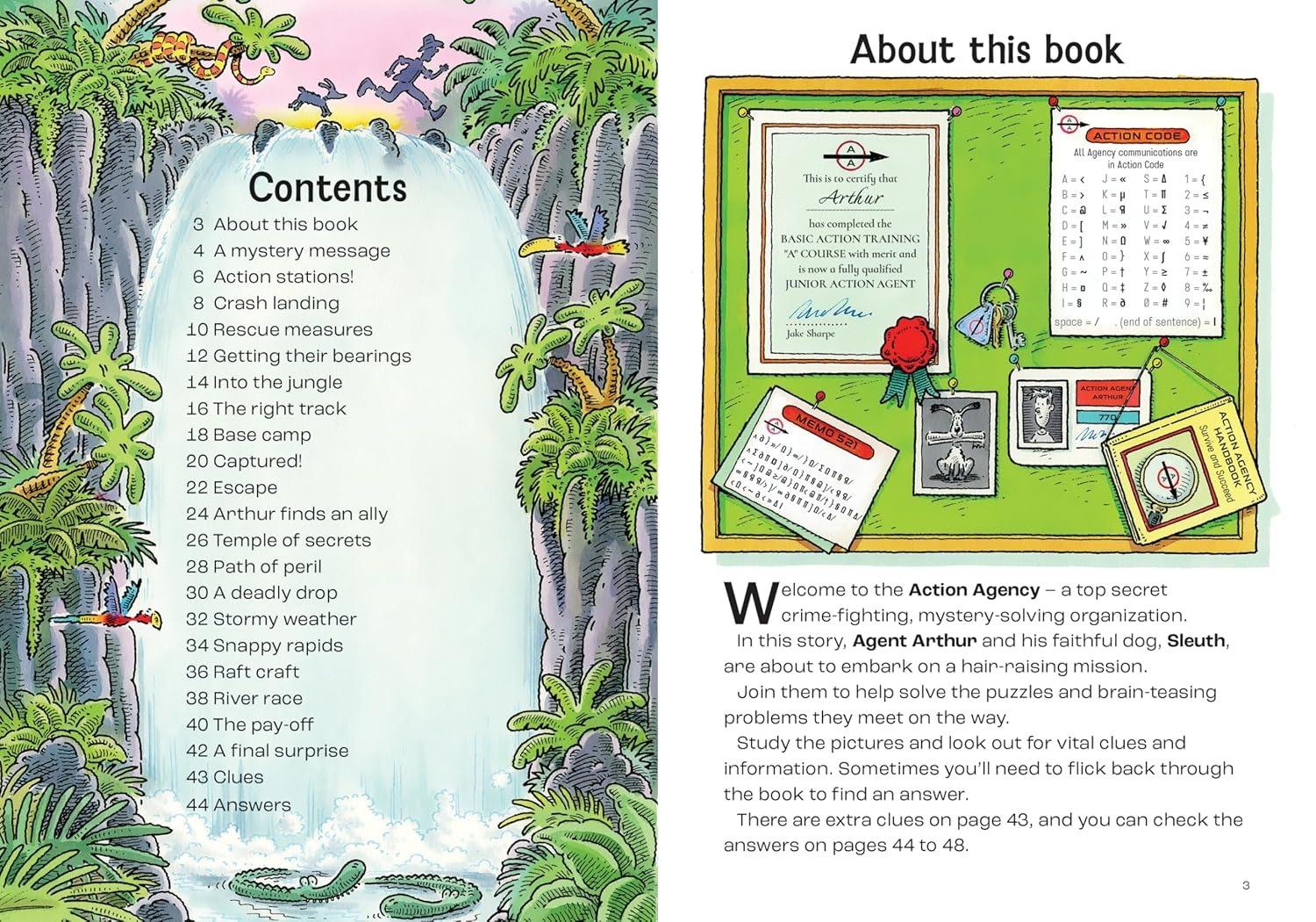 Sách ngoại văn: Agent Arthur's Jungle Journey