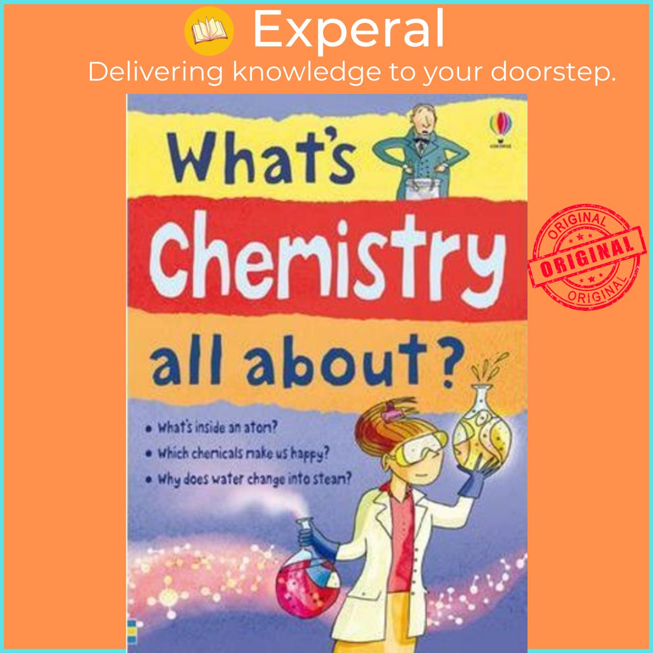 Sách - What's Chemistry All About? by Alex Frith (UK edition, paperback)