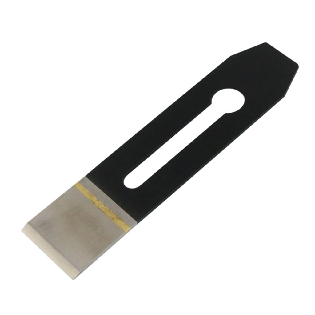 44mm Wood Shaving Plane Planer Replacement Blade For Woodworking Black