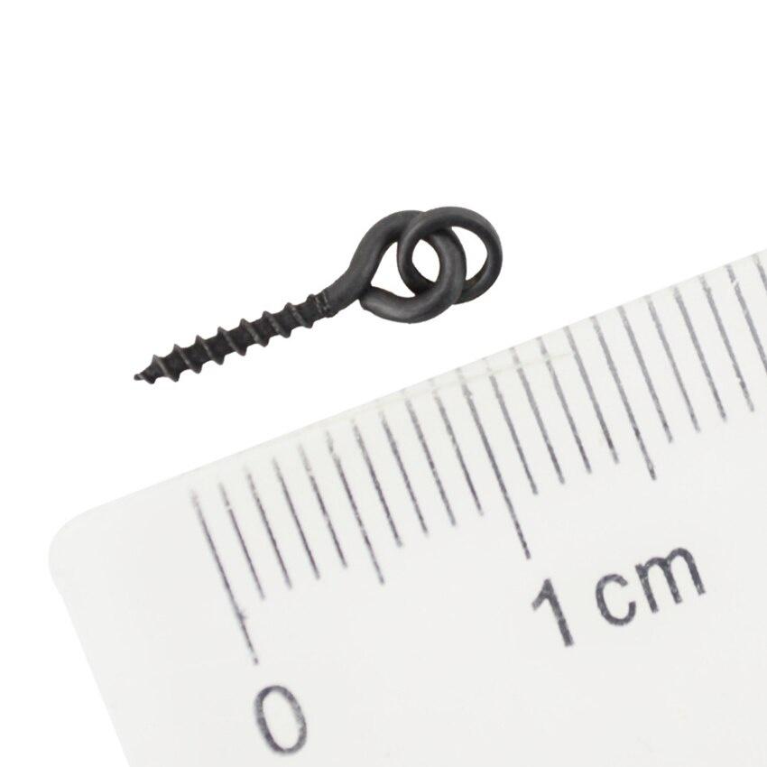 10/20/30Pcs Fishing Hair Tackle Accessories Fishing Boilie Screw Bait Tool Fishing Bait Ring Swivel Chod Rigs Carp