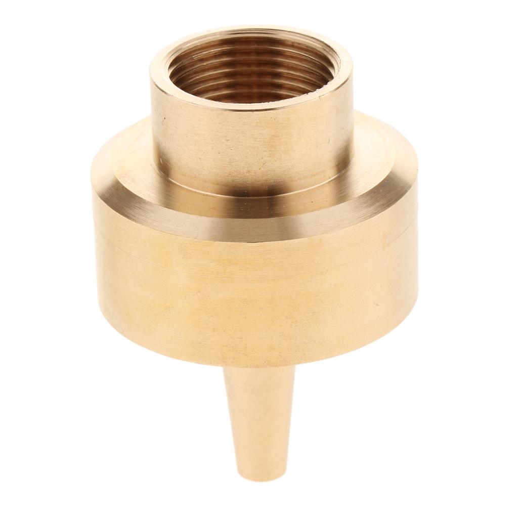 Brass Column Water Fountain Nozzle Spray Sprinkler Head Style Layer 0.5inch