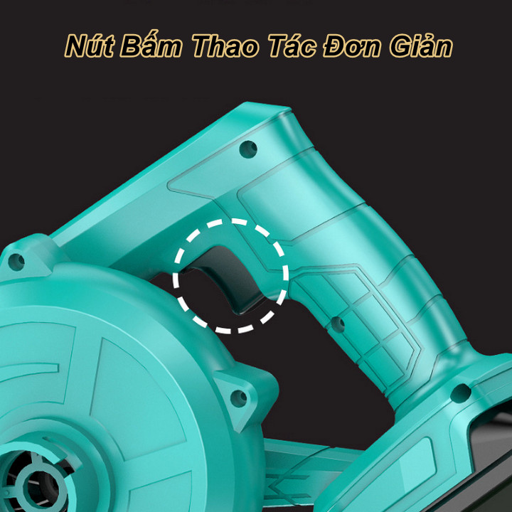Máy Hút Thổi Bụi Không Dây Jeer️ RTO Pin Lithium Công Suất Cao - Home and Garden