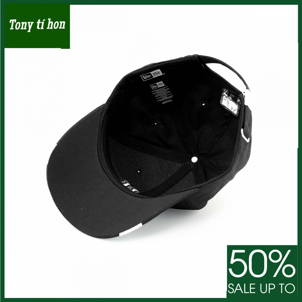 Tony tí hon - Mũ/nón kết lưỡi trai N.Y kaki thời trang nam nữ cao cấp - màu đen chữ trắng