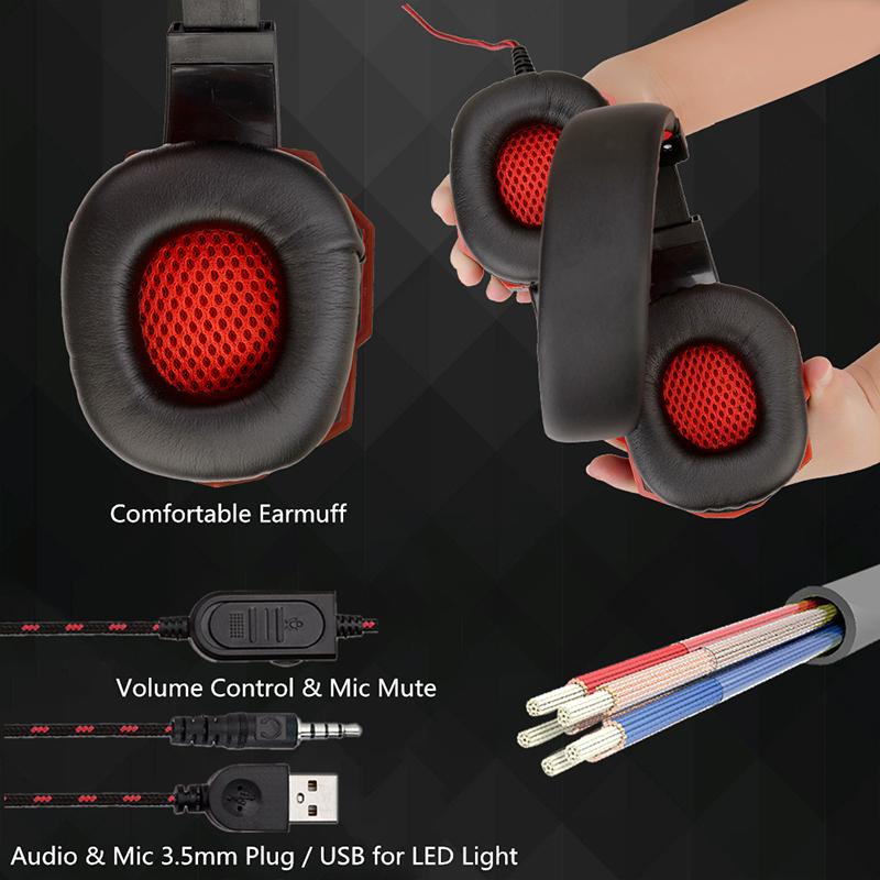 Chơi Game Có Dây Tai Nghe Tai Nghe Máy Trợ Thính Di Động Tai Nghe Chơi Game Có Mic Cho Máy Tính Xách Tay Máy Tính Ipad Điện Thoại Thông Minh
