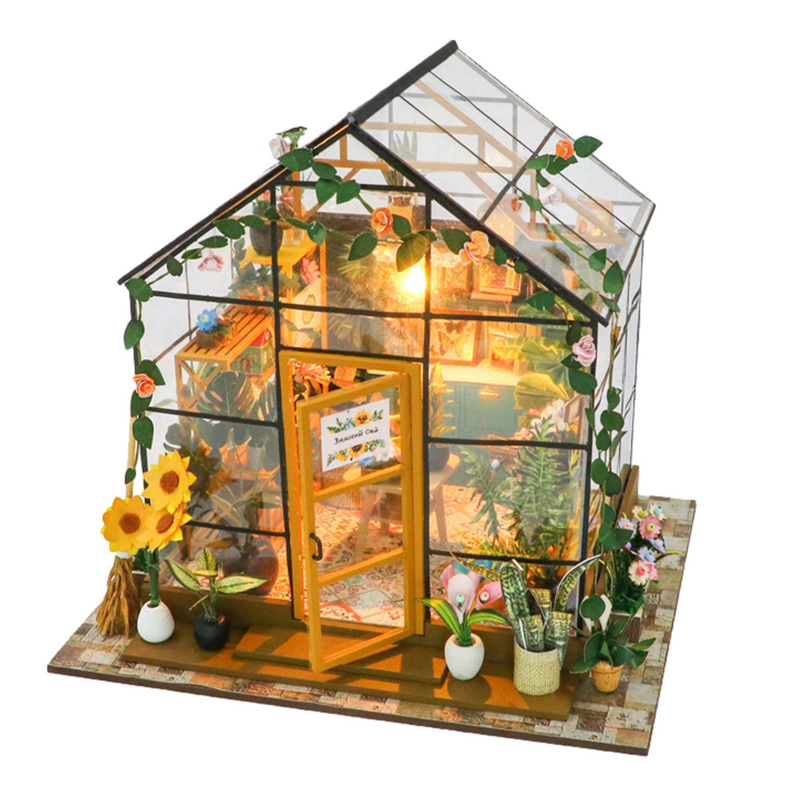 Miniature Dollhouse DIY Miniature Dollhouse with Accessories for Girls Teens