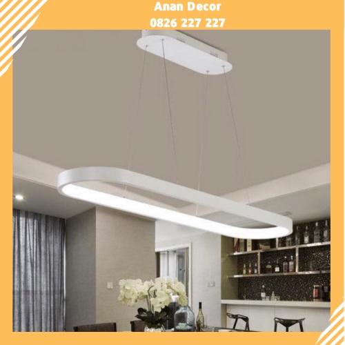 Đèn chùm thả hình chữ nhật bo góc trang trí bàn ăn, phòng khách TH-811