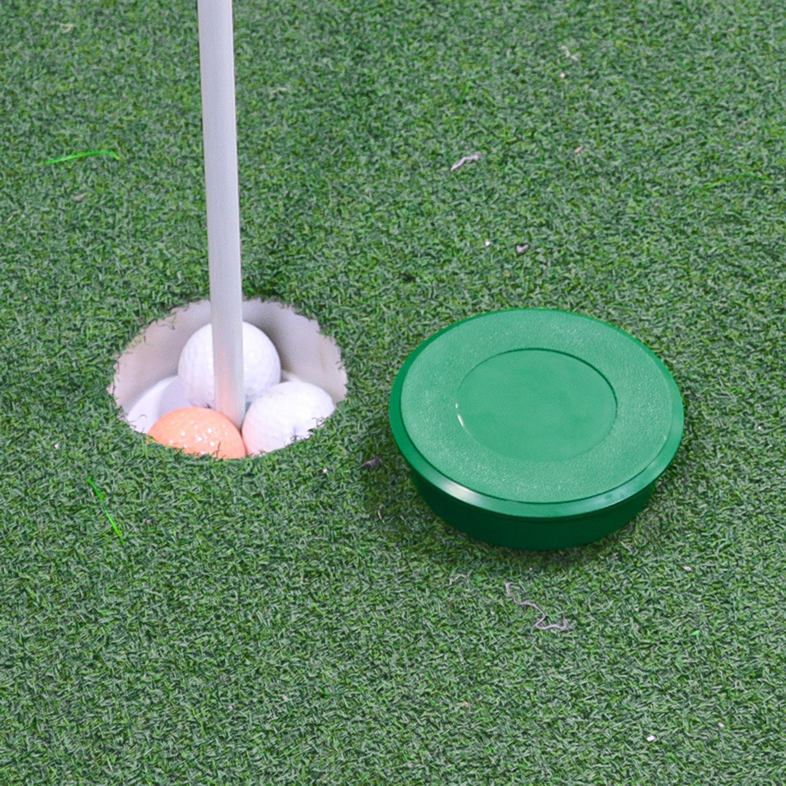 Golf Cup with Cover Protective Cap for Golf Hole Practice Training Aid