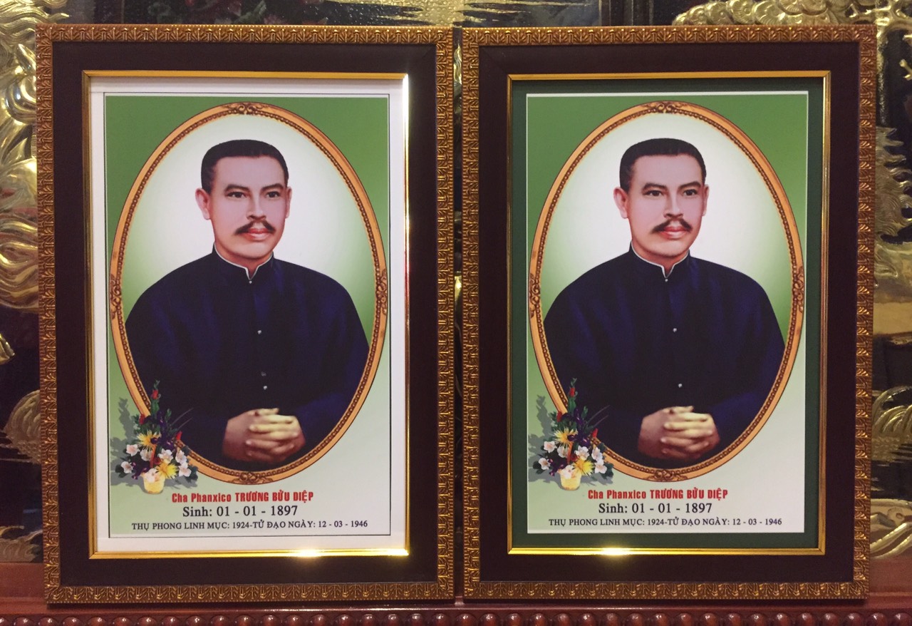 Tranh in Cha Phanxico Trương Bửu Diệp
