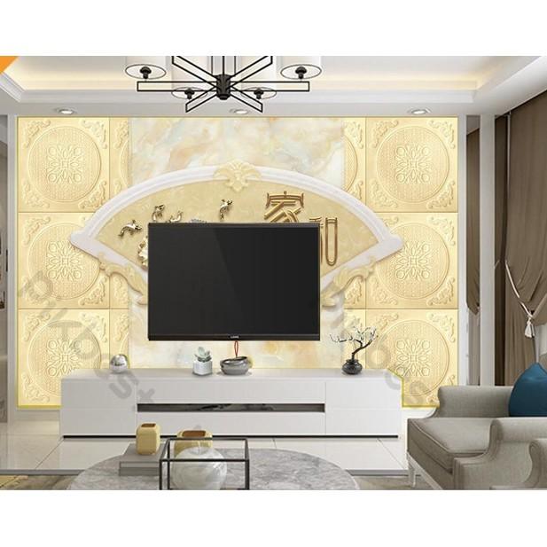 Tranh dán tường Tranh phong thủy tường nhà phong phú hiện đại, tranh dán tường 3d hiện đại MS625700